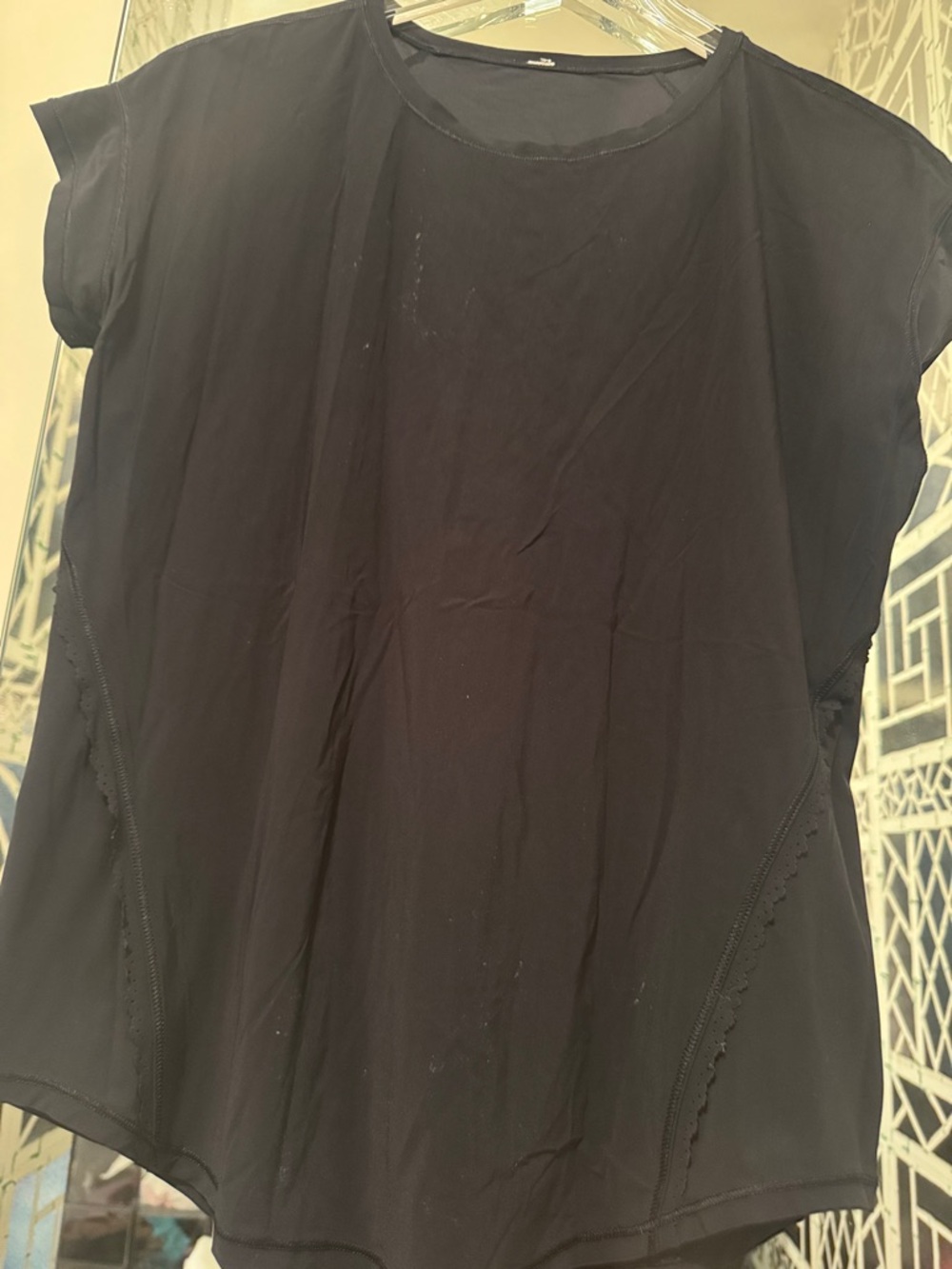 Women’s Black Short Sleeve Top